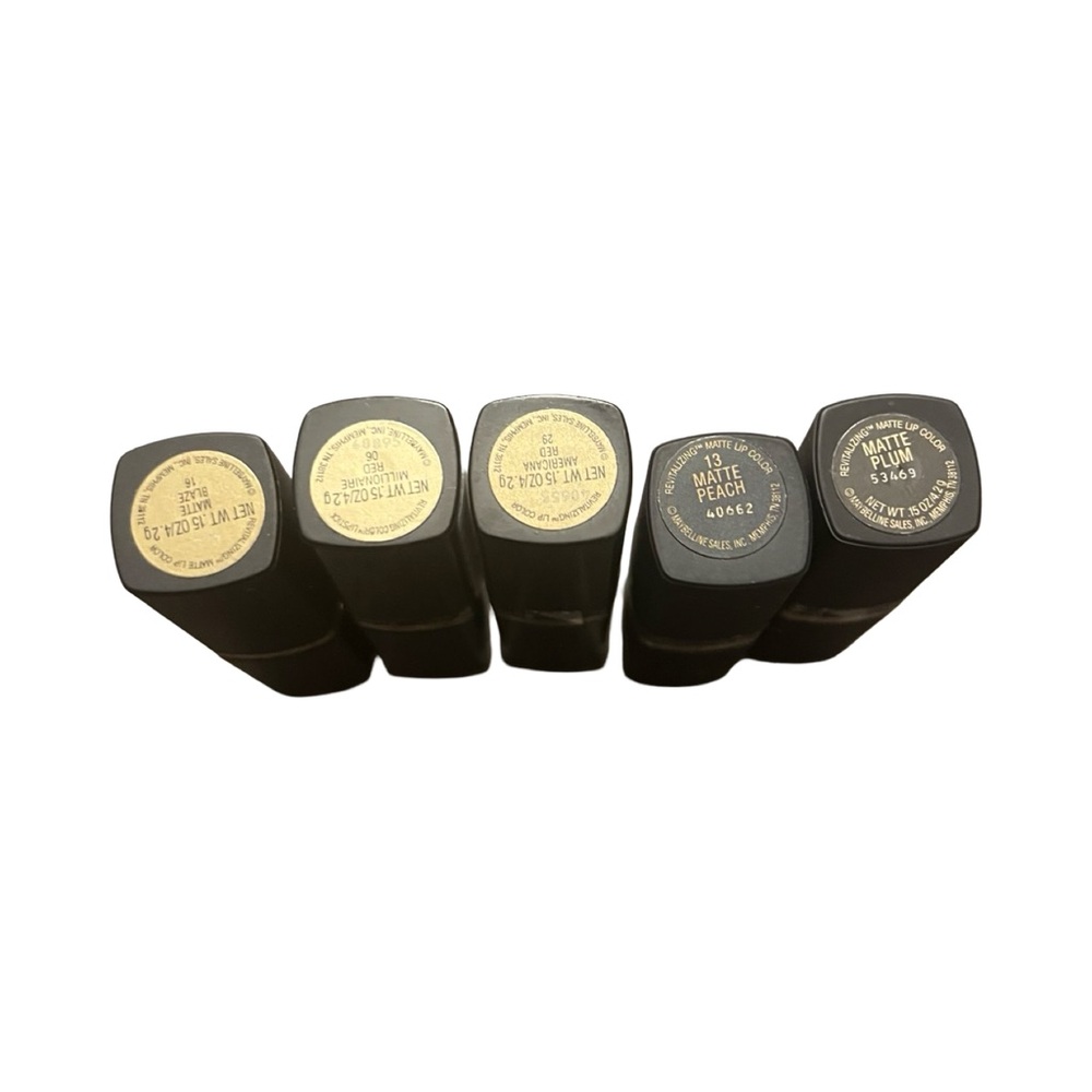 L'Orec. Paris Colour Riche Matte Lipstick Set in Assorted Shades 5 pack